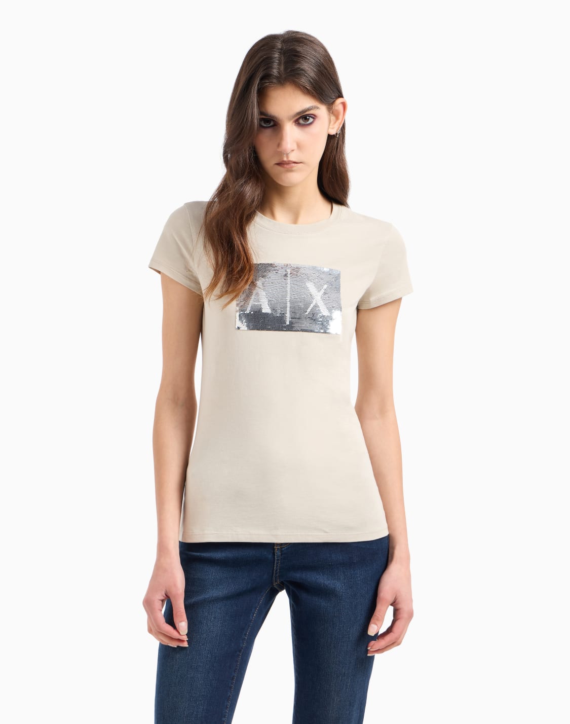slim-fit-t-shirt-in-stretch-cotton-jersey-beige--armani-exchange