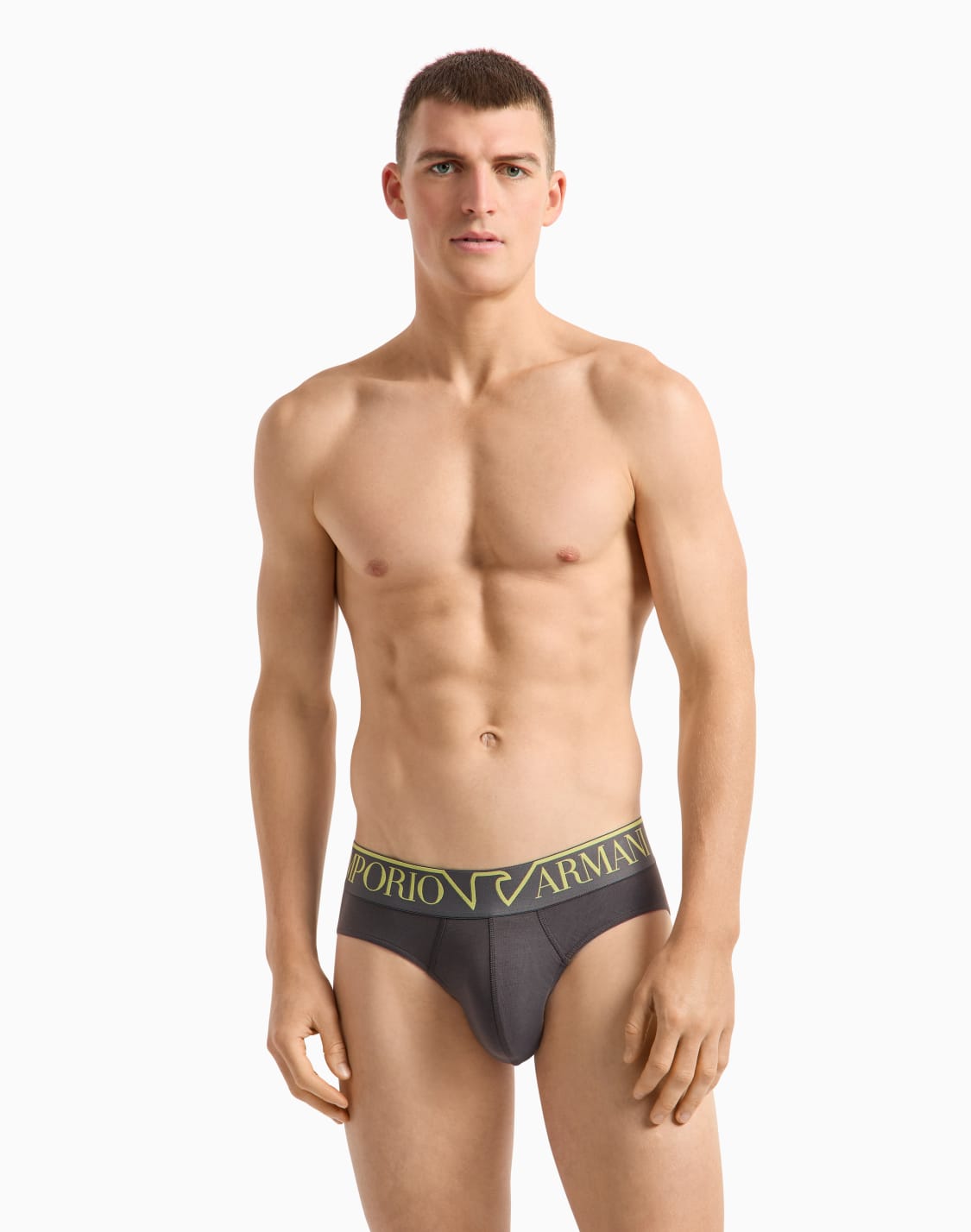 slip-en-coton-biologique-megalogo-asv-gris--emporio-armani