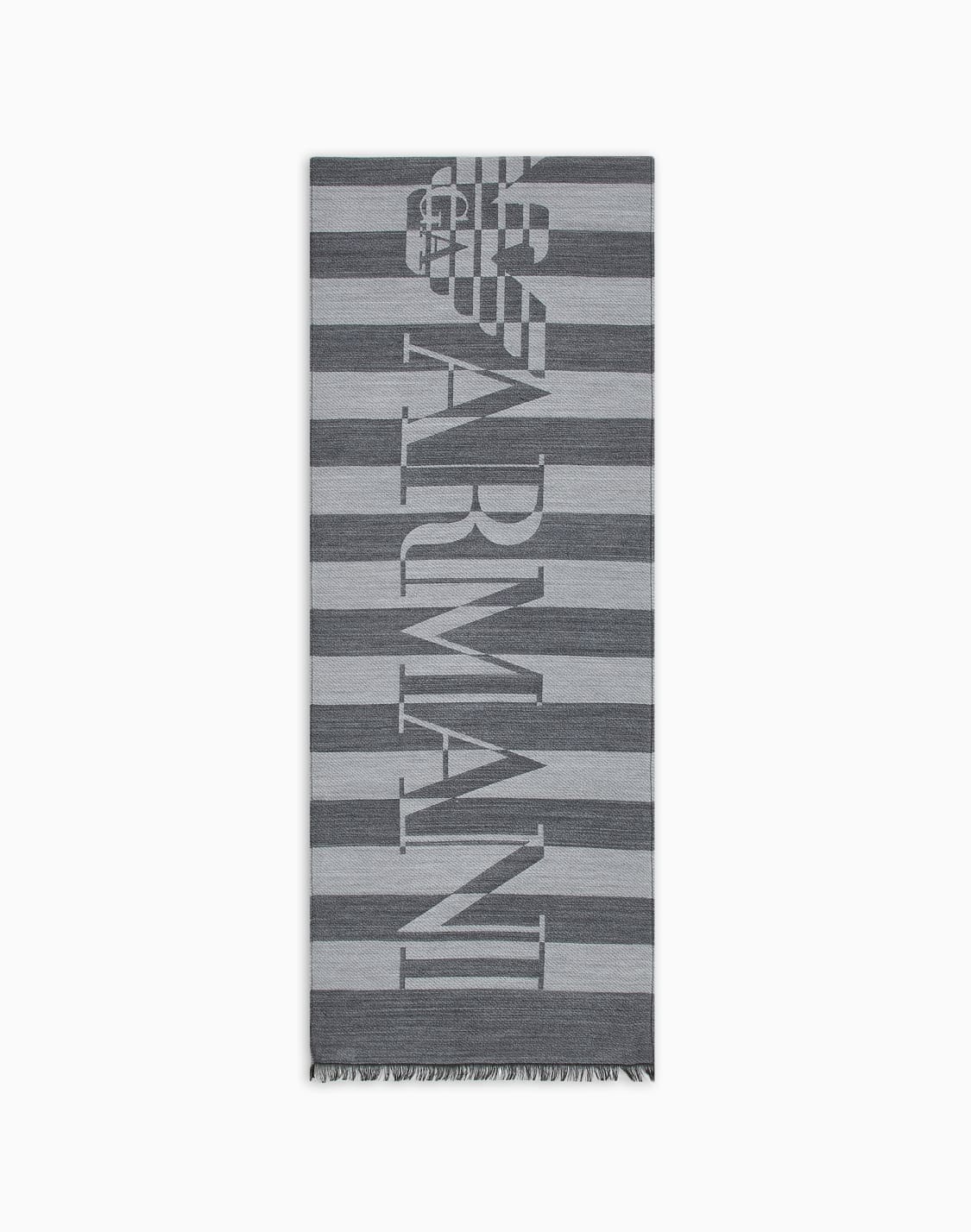 striped-modal-blend-scarf-with-oversized-logo-grey--emporio-armani
