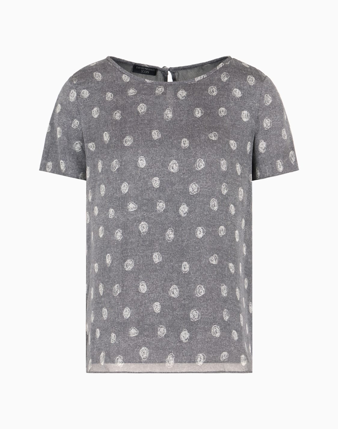 blusa-maniche-corte-in-chiffon-di-seta-con-stampa-pois-astratti-all-over-icon-grigio--emporio-armani