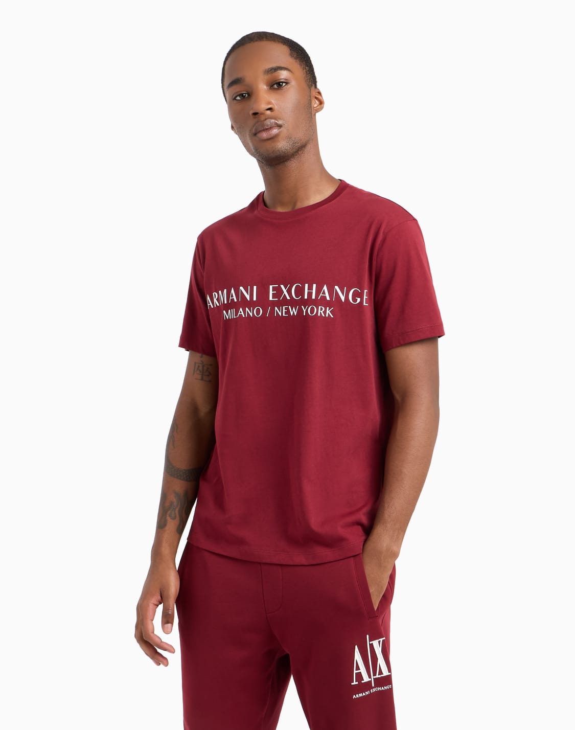 slim-fit-t-shirt-with-logo-burgundy--armani-exchange