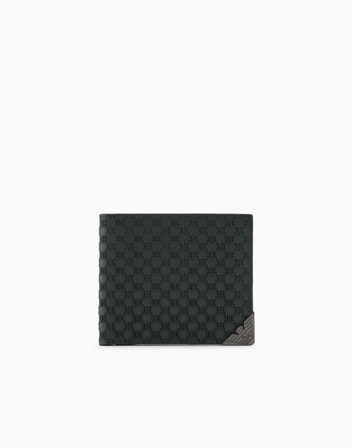 cartera-con-monedero-de-piel-con-motivo-integral-en-relieve-verde--emporio-armani