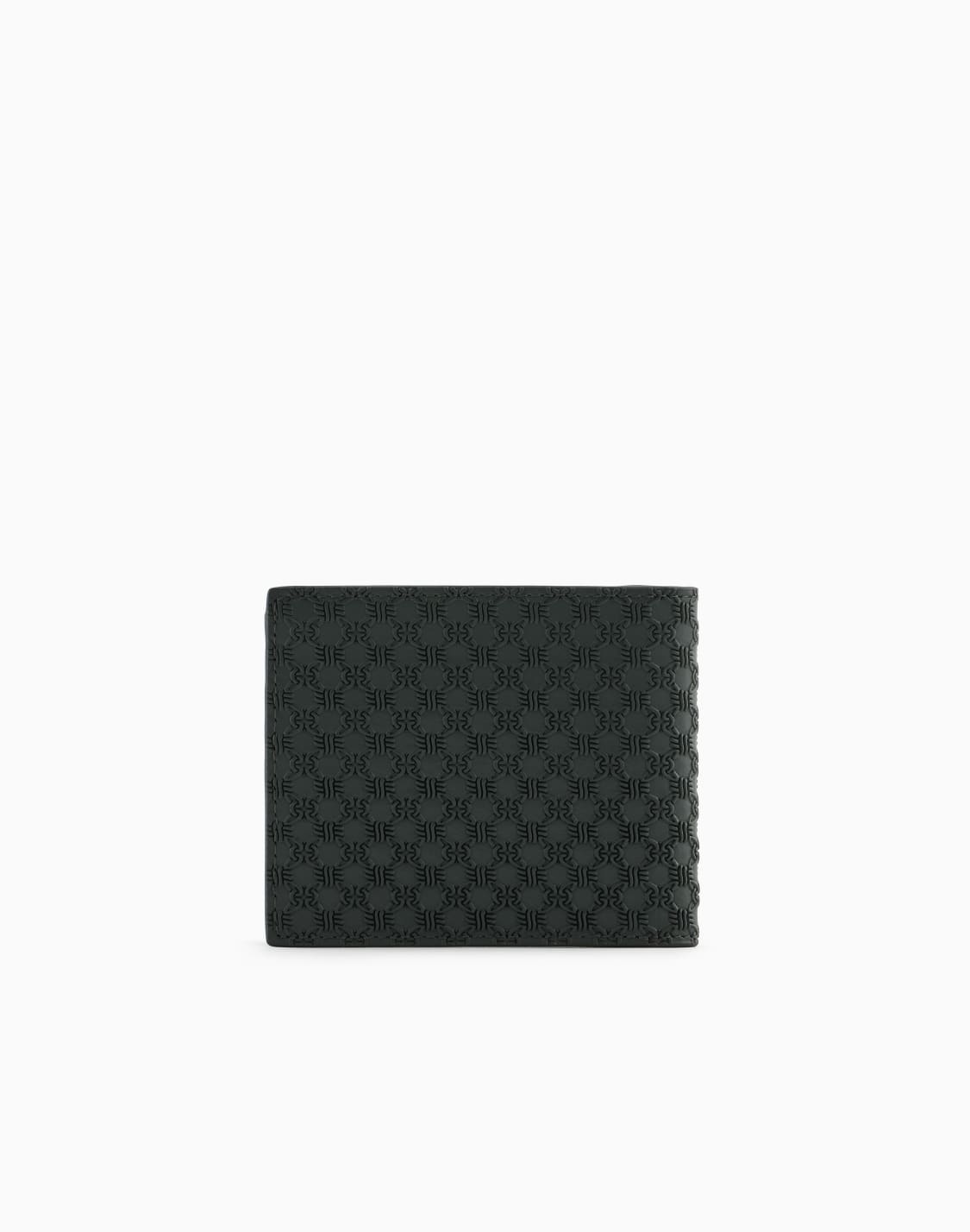 cartera-plegable-de-piel-con-motivo-en-relieve-integral-verde--emporio-armani