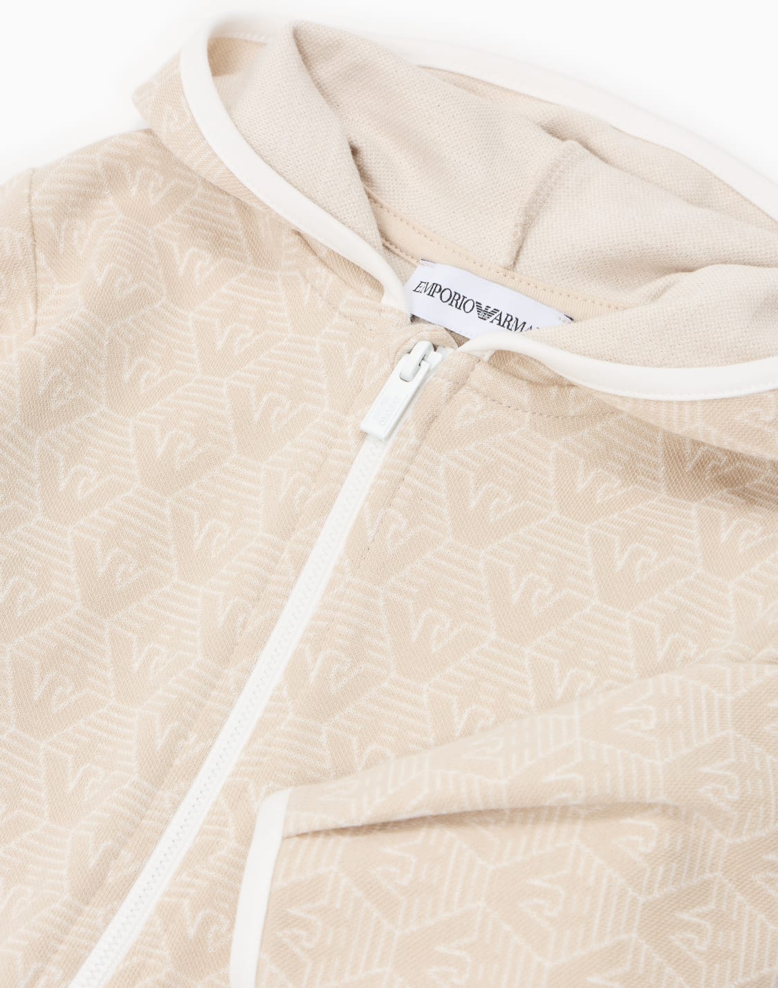 asv-jacquard-jersey-hooded-zip-up-sweatshirt-with-all-over-eagles-beige--emporio-armani