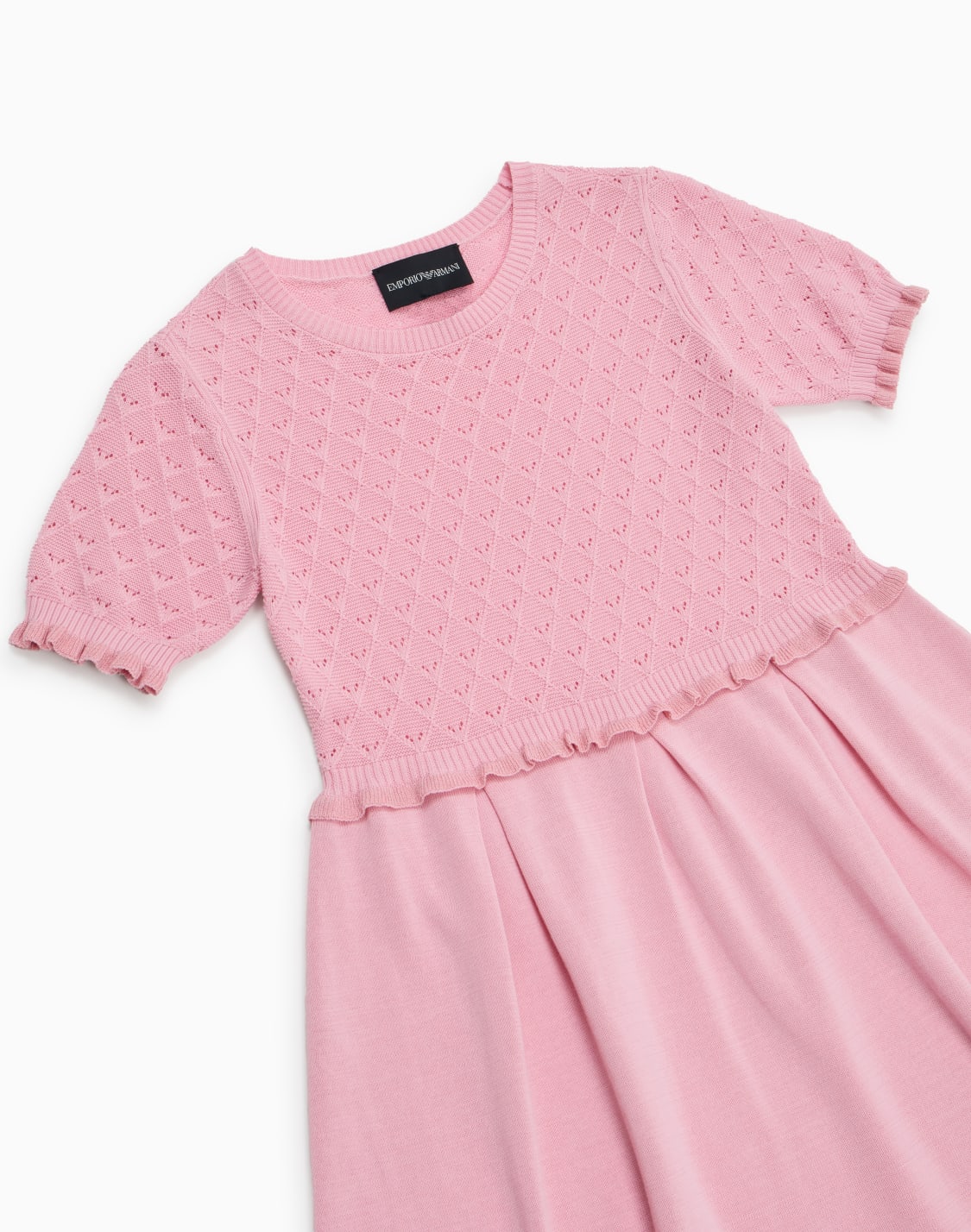 special-occasion-knit-dress-with-openwork-motif-pink--emporio-armani