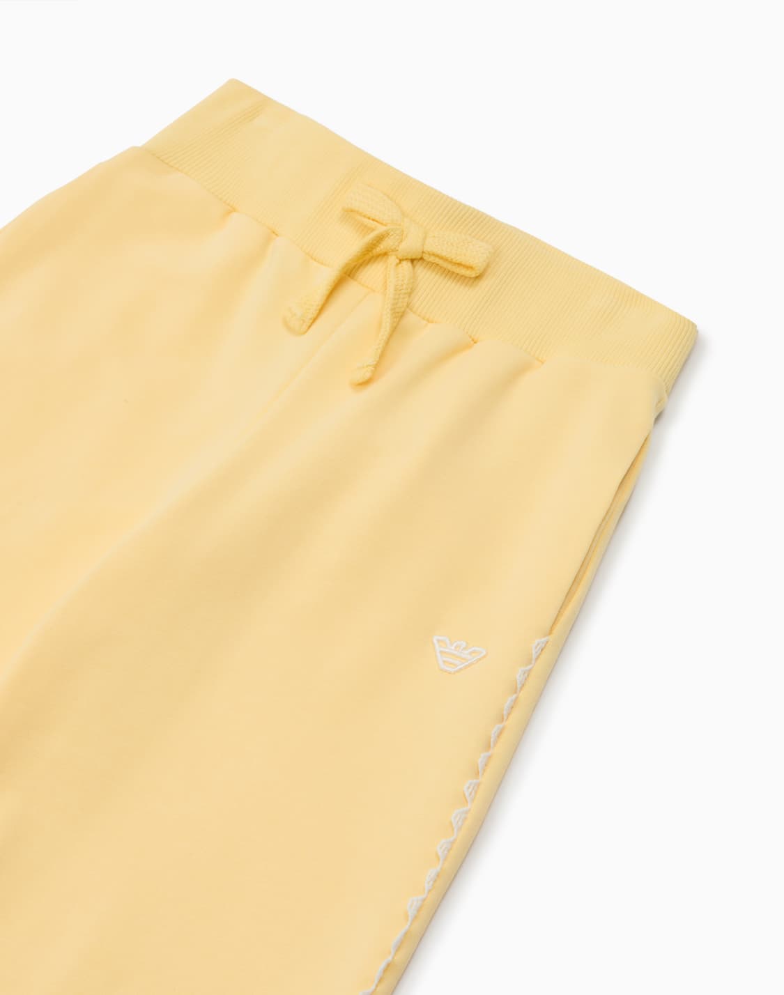 asv-modal-blend-jersey-trousers-with-an-elasticated-waist-yellow--emporio-armani