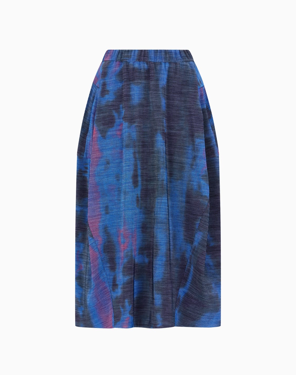 oval-long-skirt-in-gradient-print-cannet-fabric-patterned--emporio-armani