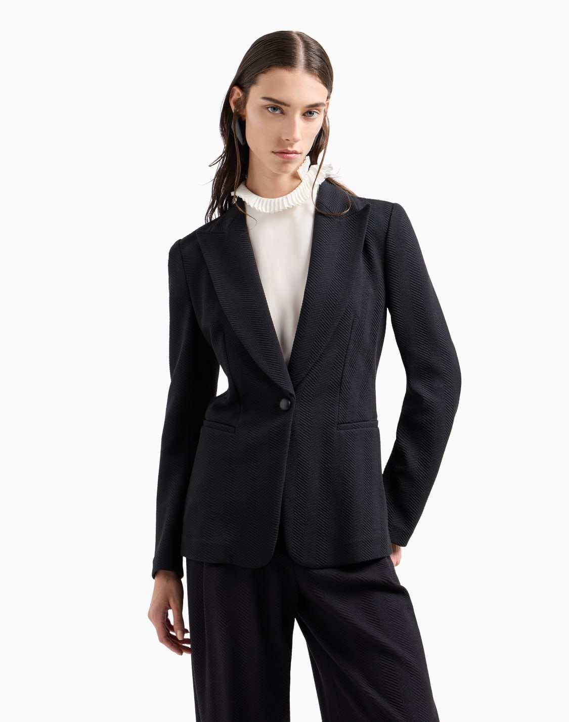 blazer-in-maglia-di-jersey-jacquard-con-disegno-chevron-a-rilievo-icon-nero--emporio-armani