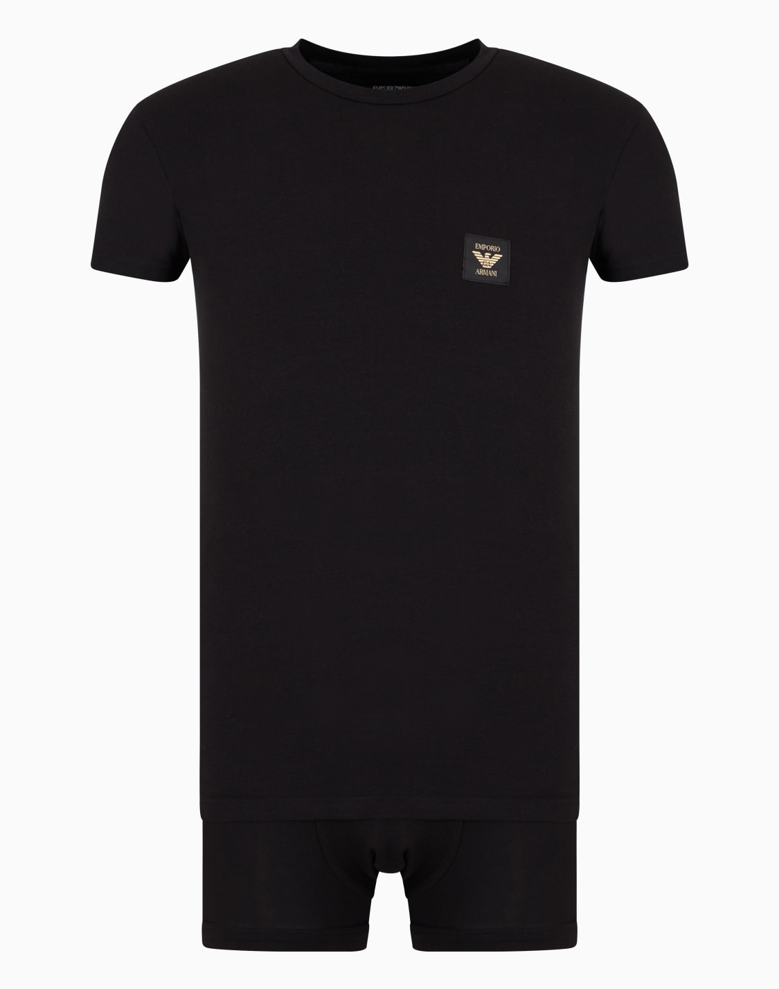 shiny-logo-underwear-t-shirt-and-boxer-briefs-set-black--emporio-armani