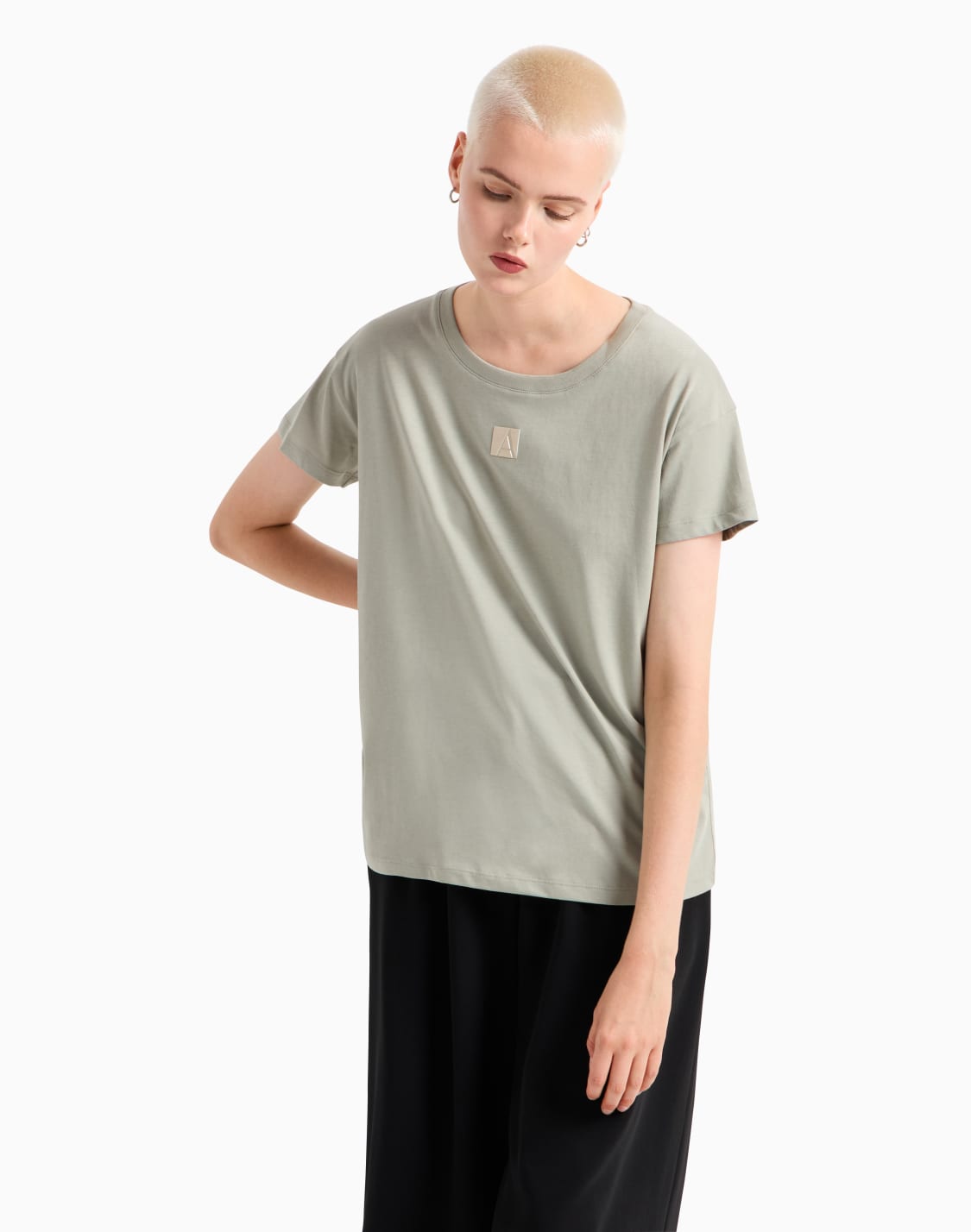 relaxed-fit-t-shirt-with-round-neck-and-logo-grey--armani-exchange