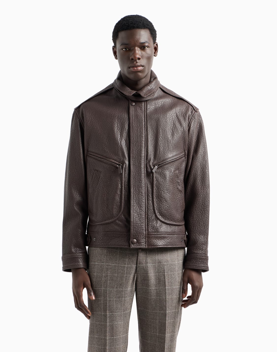 loose-fit-mock-neck-blouson-in-natural-grain-nappa-lambskin-brown--emporio-armani