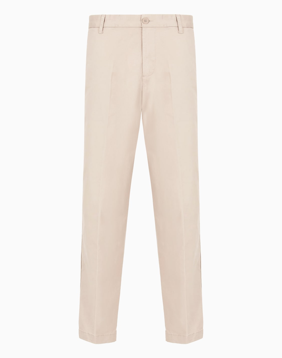 ストレッチスリムチノパンツ-ベジュ--armani-exchange