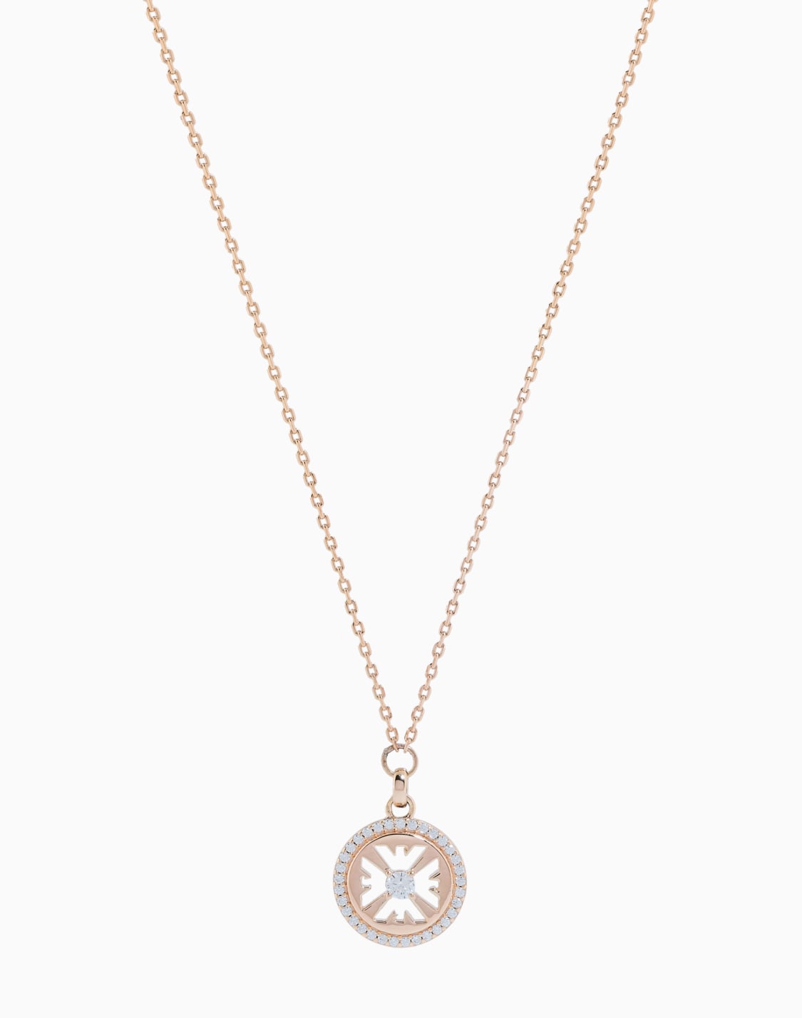 rose-gold-tone-sterling-silver-pendant-necklace-multicoloured--emporio-armani