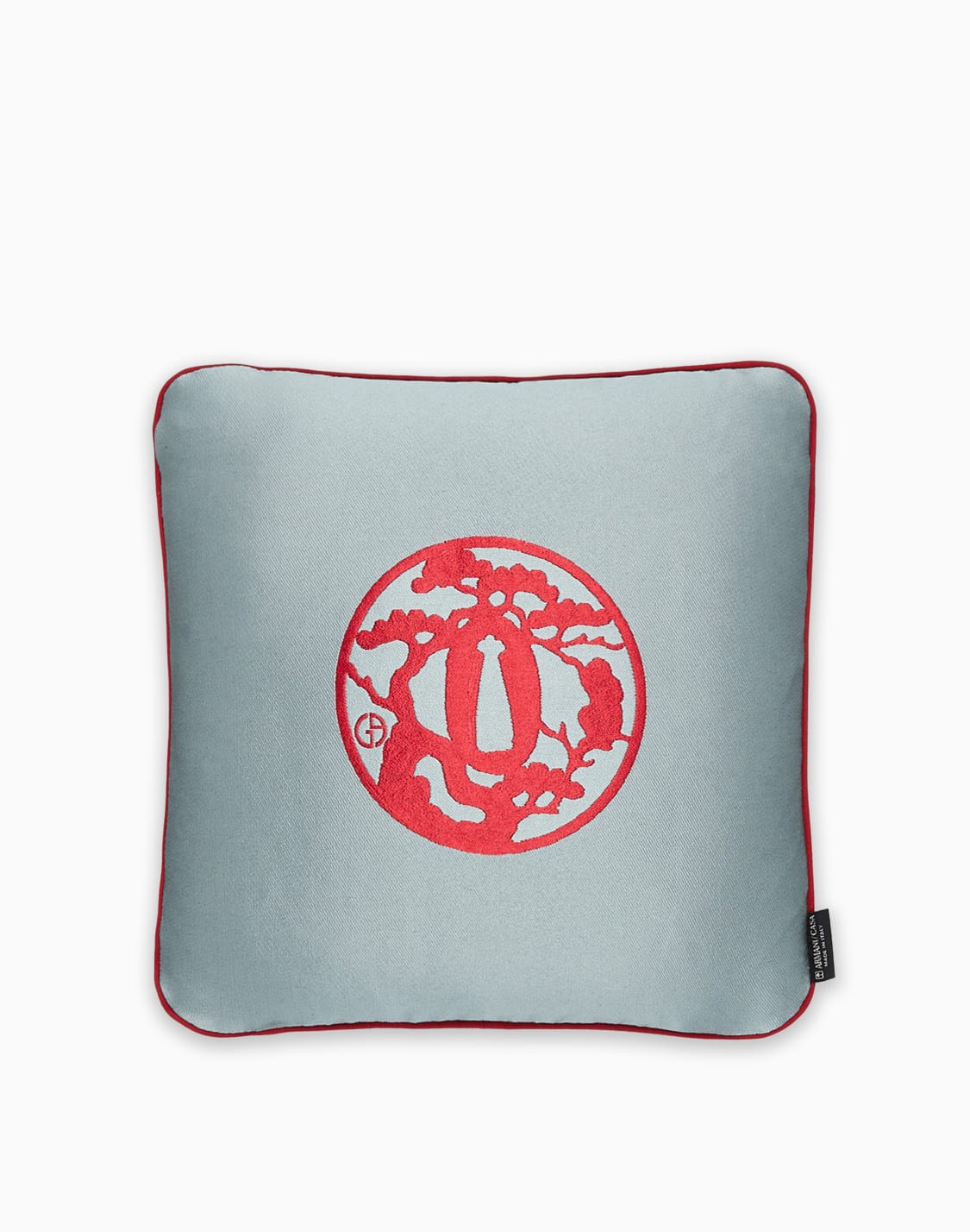 japan装飾クッション-ライトブル--armani-casa