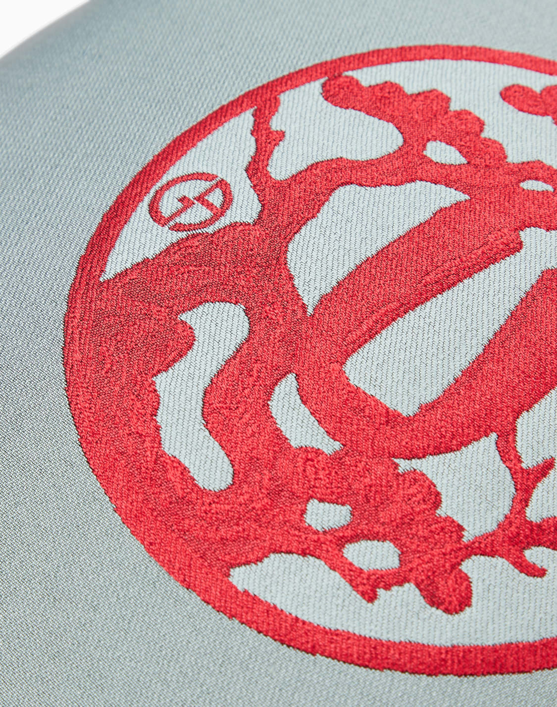 japan装飾クッション-ライトブル--armani-casa