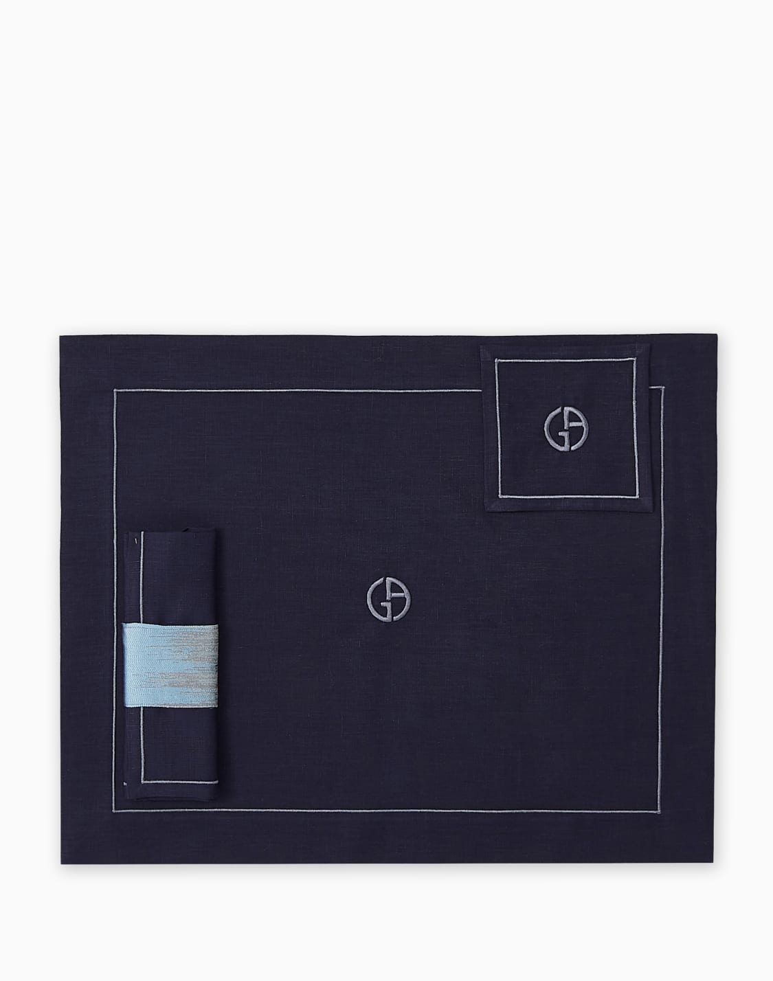 cool-テブルセット-プレスマットコスタナプキンナプキンホルダ付き-ブル--armani-casa