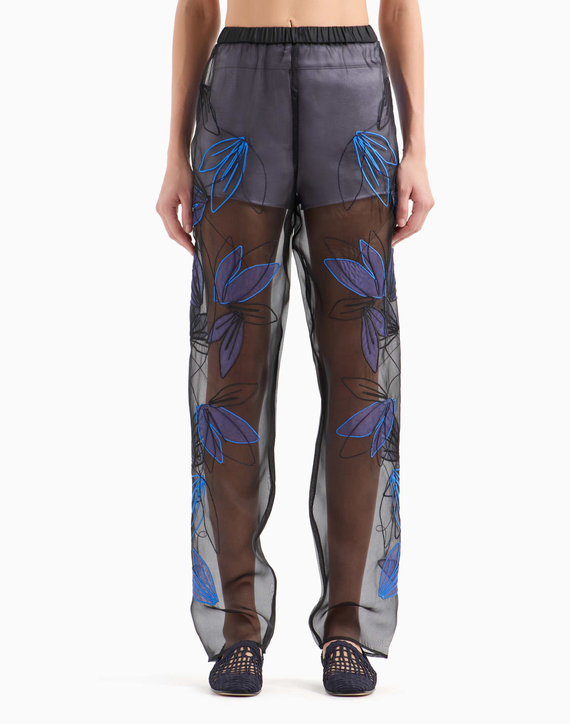 pure-silk-organza-elasticated-waist-trousers-with-floral-embroidery-black--emporio-armani