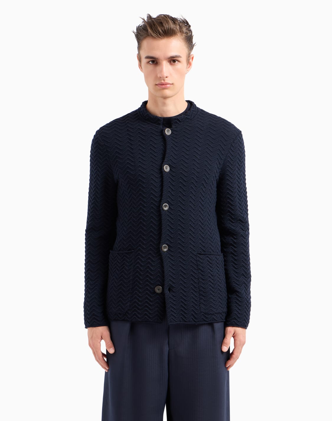 single-breasted-jacket-in-chevron-ottoman-wool-blue--giorgio-armani