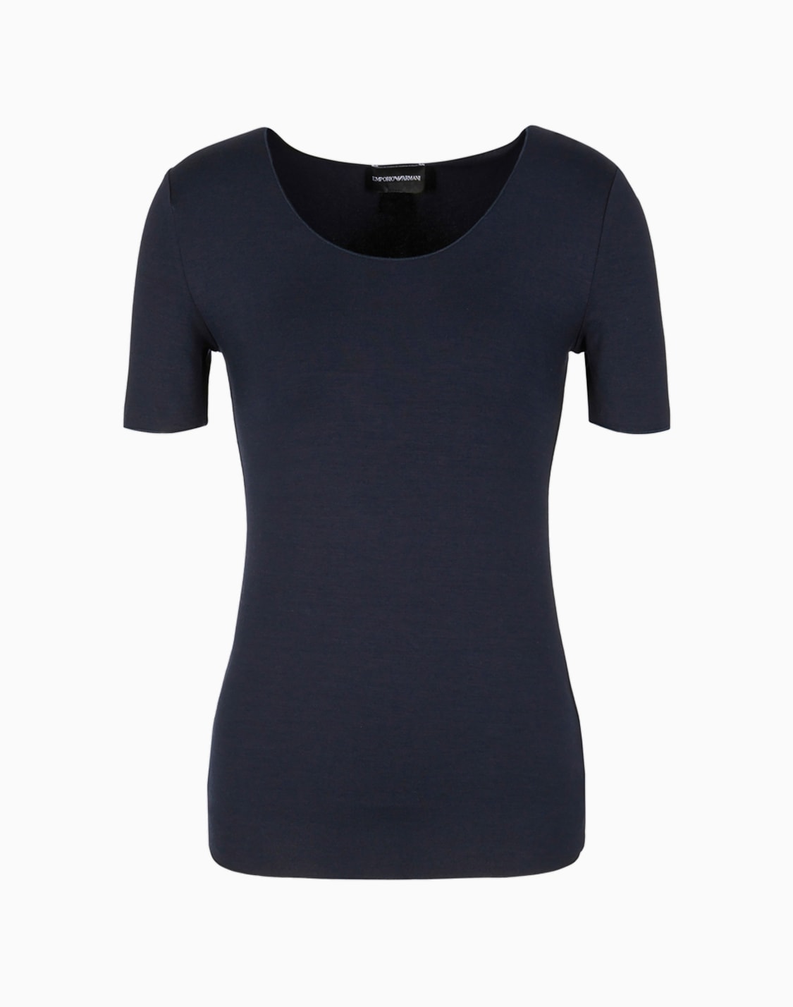 viscose-stretch-jersey-short-sleeved-jumper-navy-blue--emporio-armani