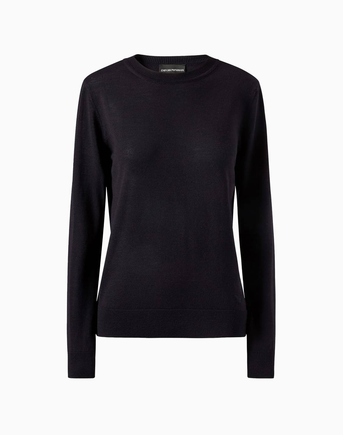 jersey-de-cuello-redondo-de-pura-lana-virgen-azul-marino--emporio-armani