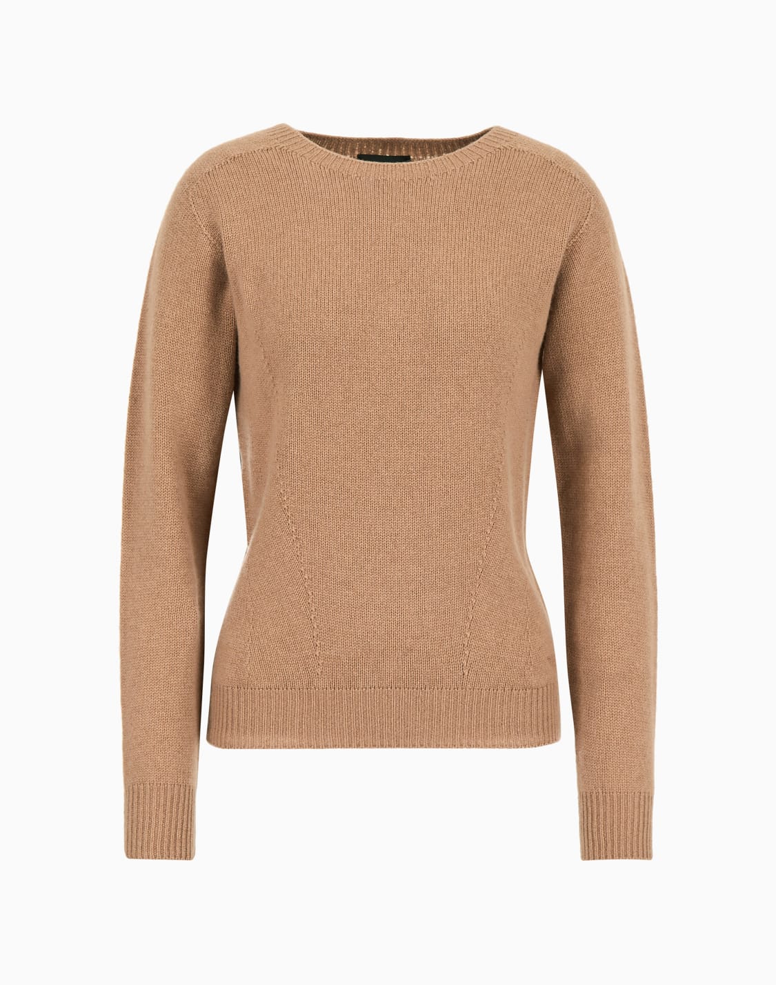 pure-cashmere-crew-neck-jumper-camel--emporio-armani