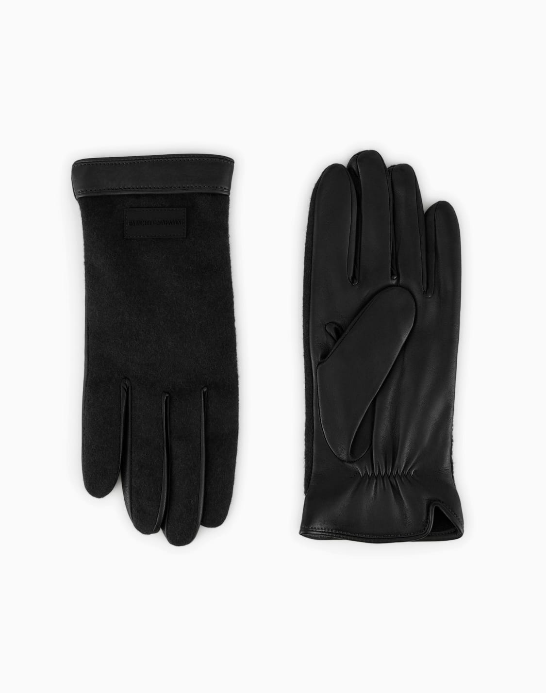 nappa-leather-and-wool-cloth-gloves-black--emporio-armani