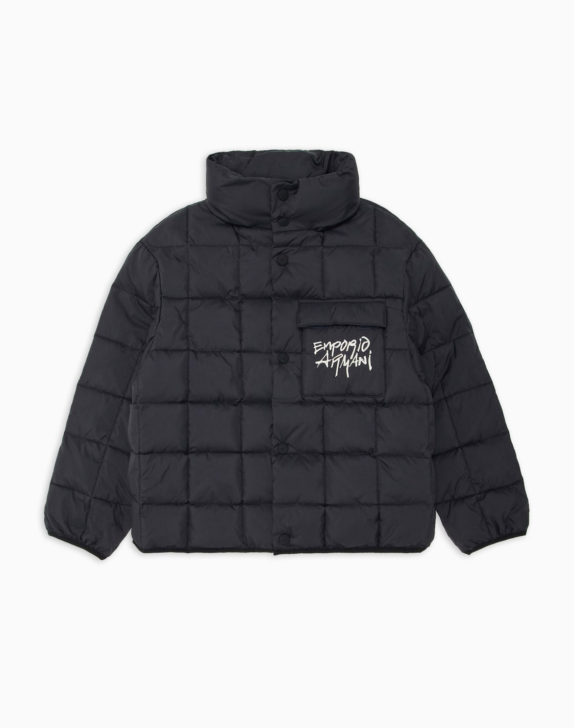 quilted-nylon-jacket-with-graffiti-logo-black--emporio-armani