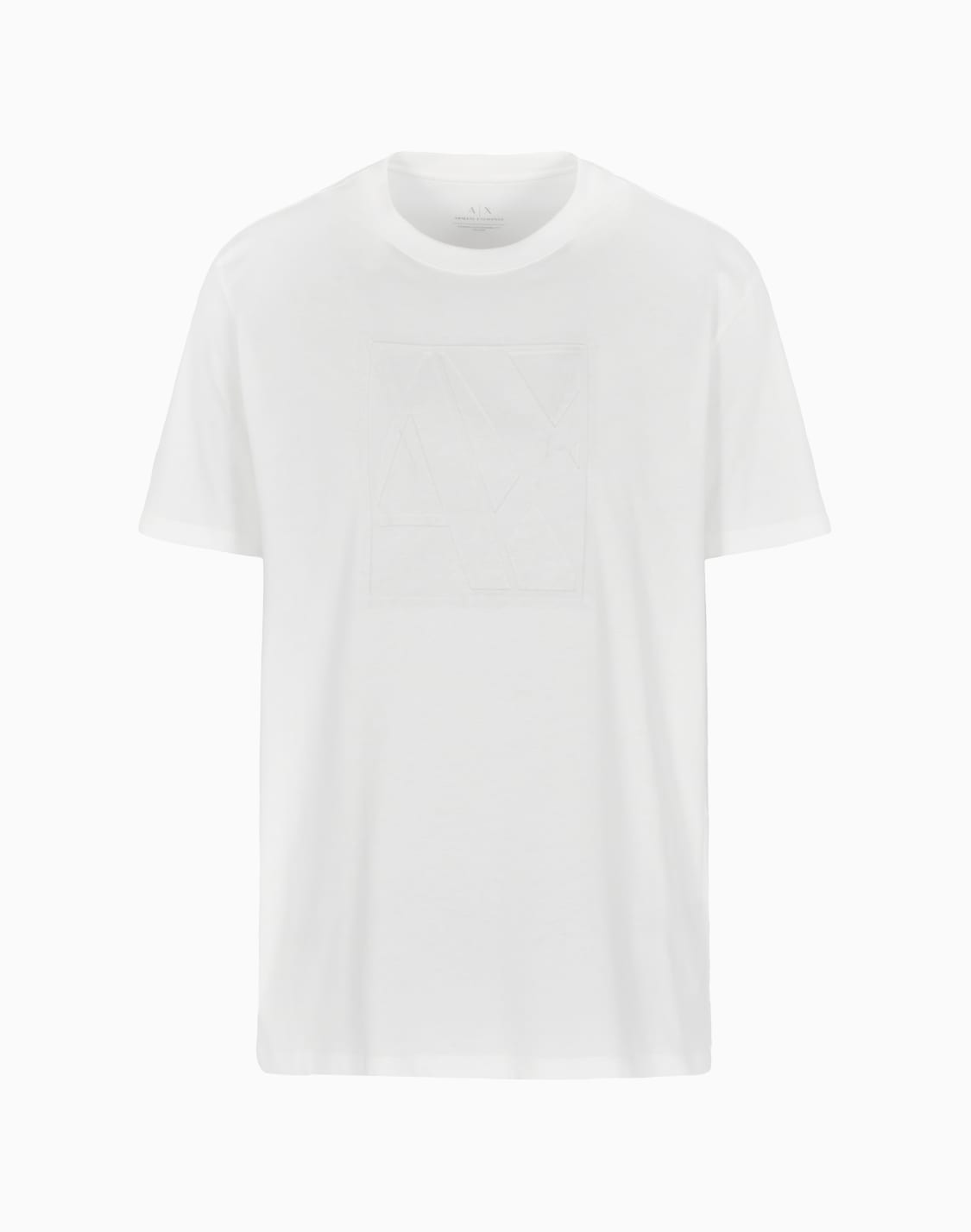 camiseta-regular-fit-de-algodn-orgnico-con-maxilogotipo-asv-tono-sobre-tono-blanco--armani-exchange
