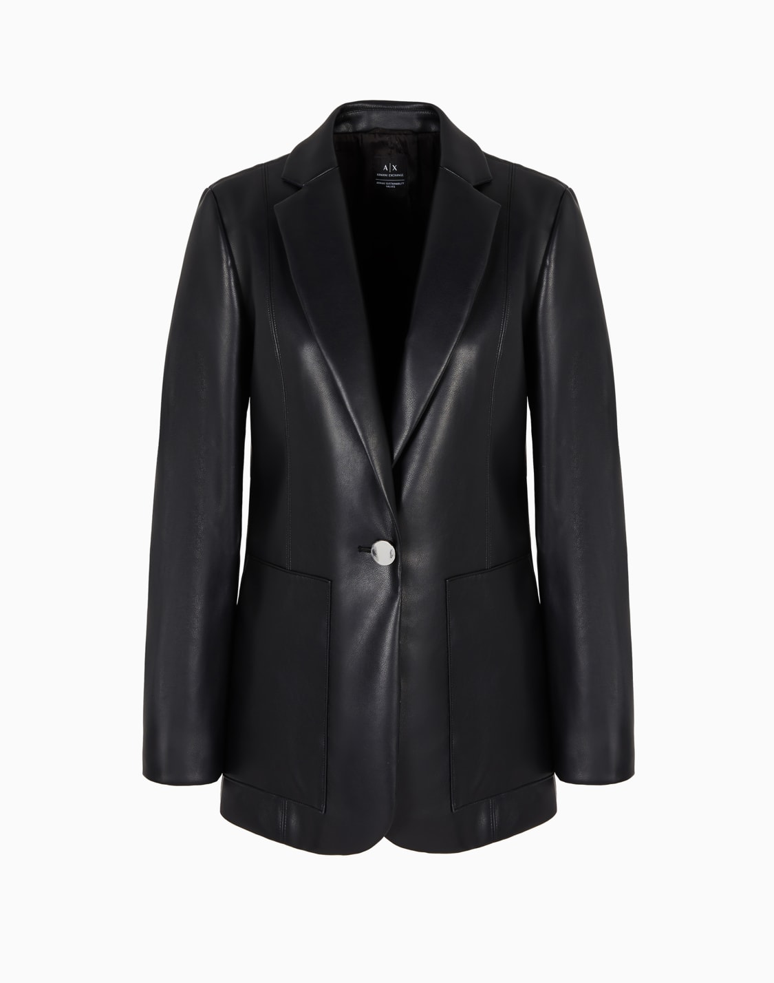 オンライン限定カジュアルジャケット-ブラック--armani-exchange