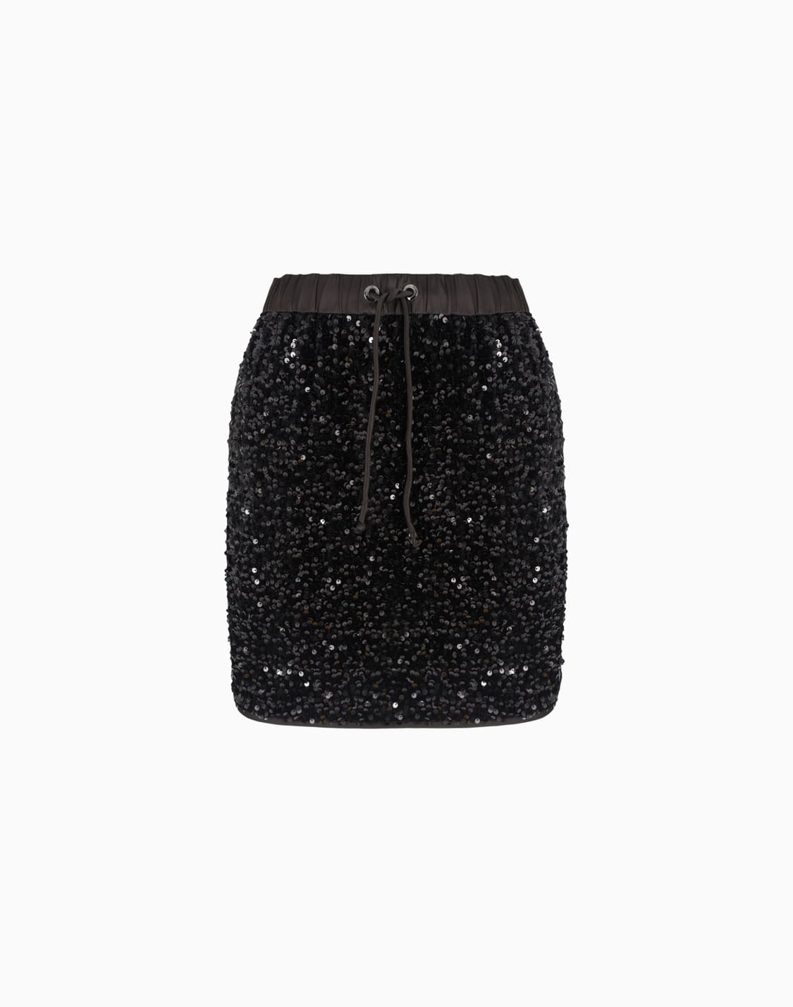 chenille-skirt-with-drawstring-and-all-over-sequins-black--emporio-armani