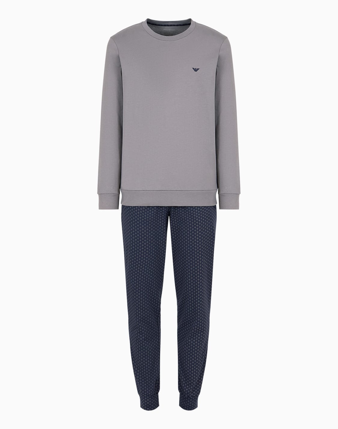 pyjamas-with-a-mixed-pattern-and-elasticated-hem-grey--emporio-armani