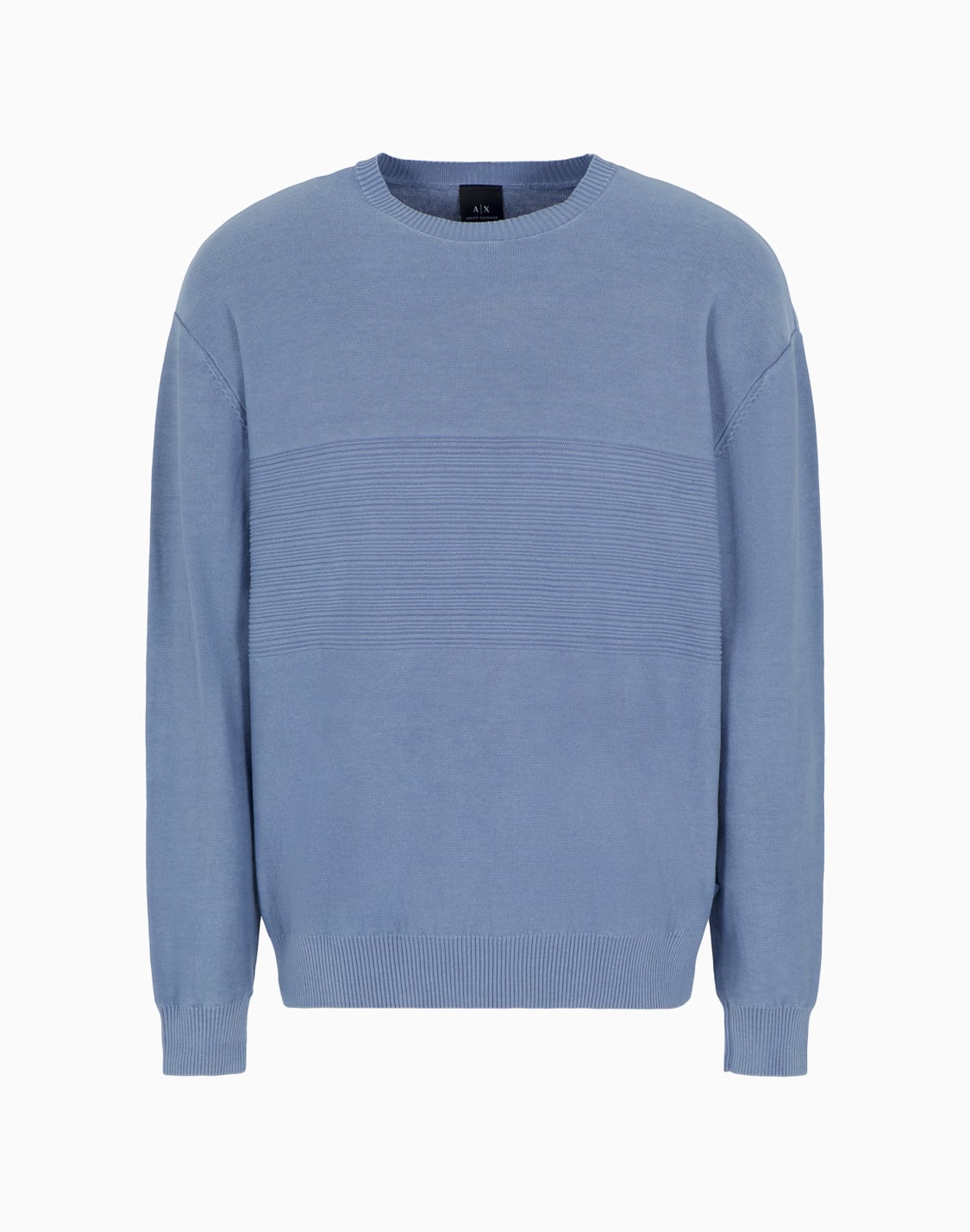 crew-neck-cotton-sweater-with-central-processing-light-blue--armani-exchange