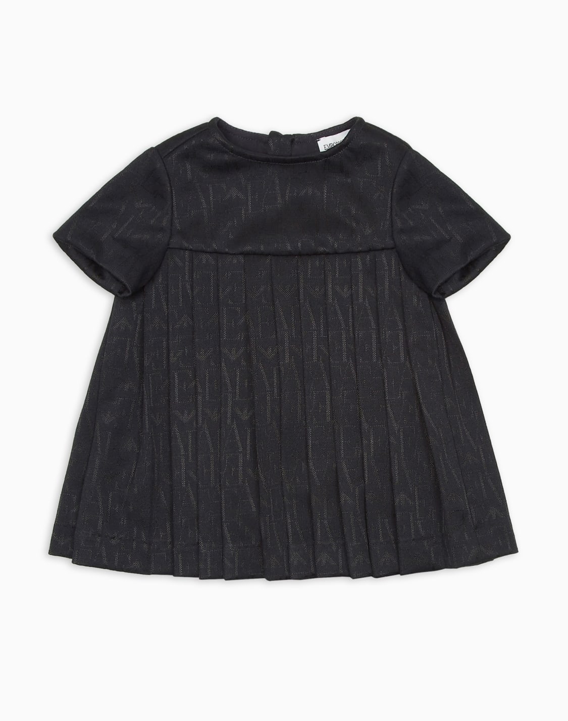 logo-lettering-jacquard-dress-with-pleated-hem-navy_blue--emporio-armani