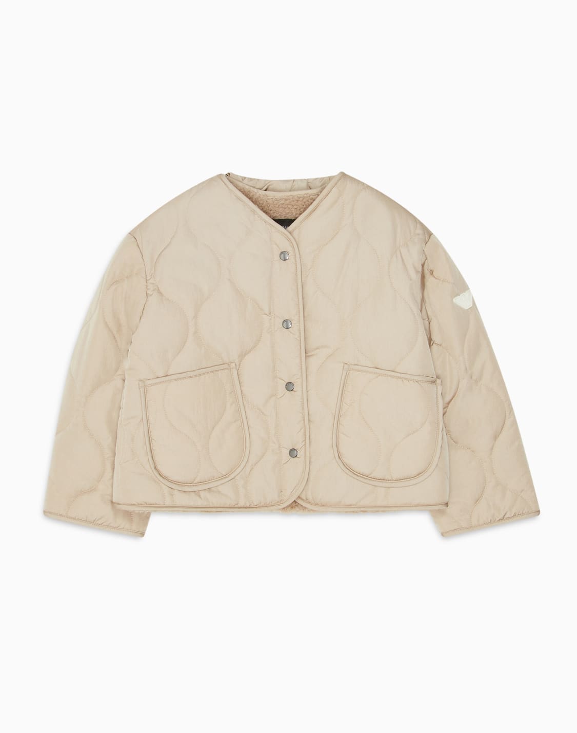 quilted-blouson-with-teddy-effect-lining-beige--emporio-armani