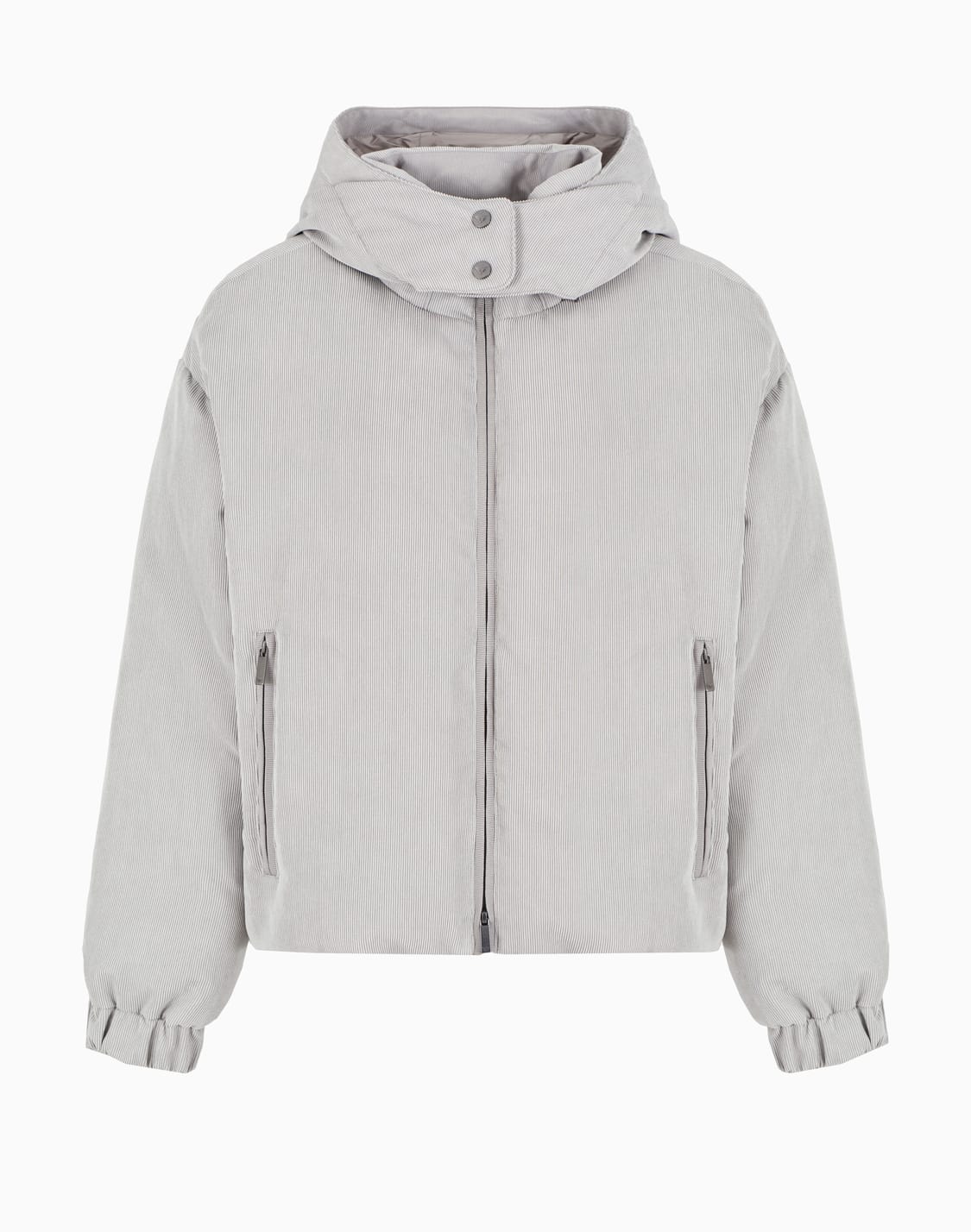 asv-water-repellent-corduroy-down-jacket-with-hood-and-recycled-down-grey--emporio-armani