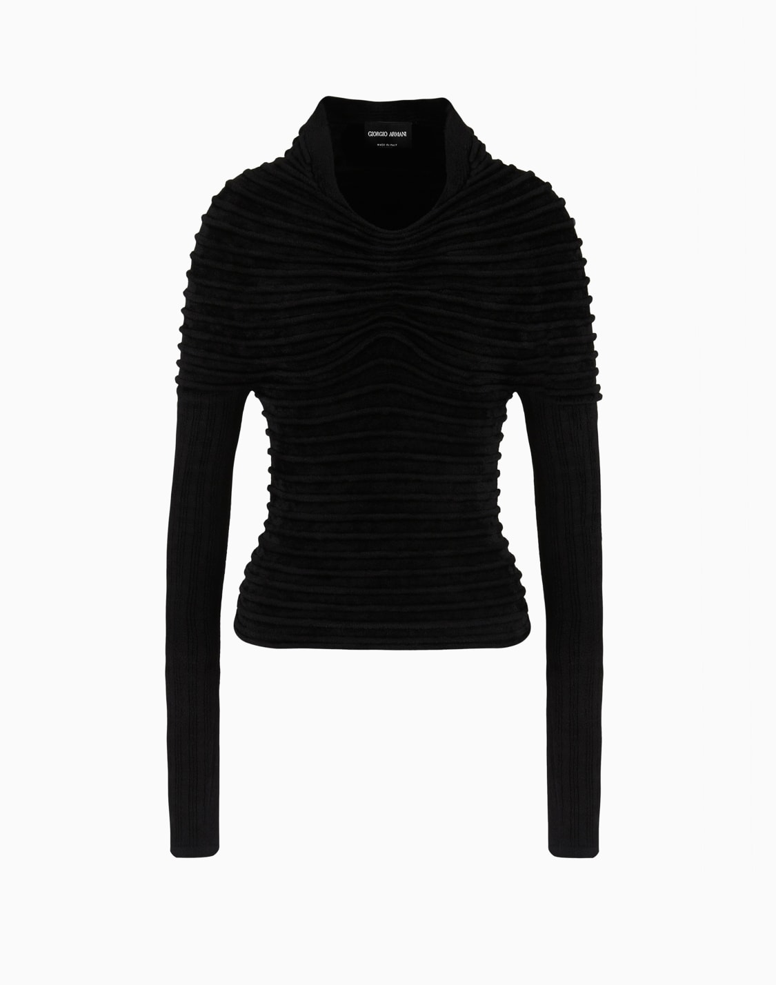 long-sleeved-chenille-jumper-black--giorgio-armani