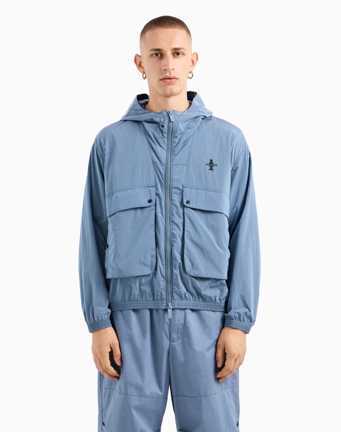 hooded-jacket-with-pockets-in-crinkle-fabric-light-blue--armani-exchange