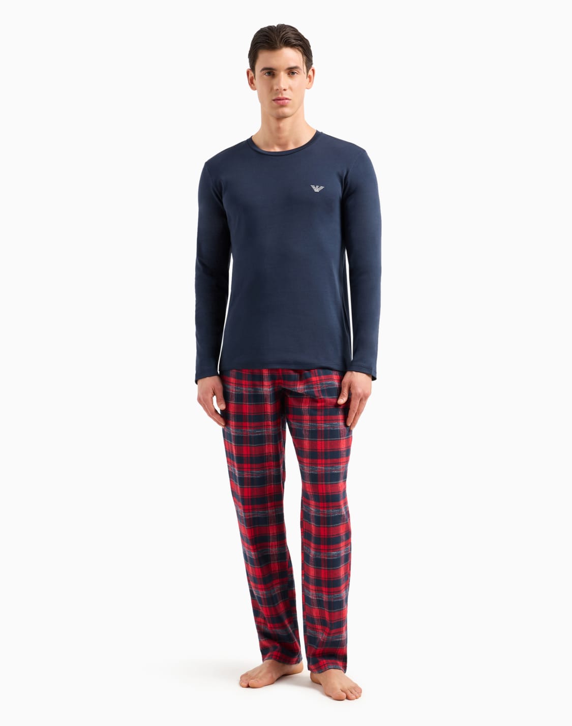 tartan-flannel-pyjamas-patterned--emporio-armani