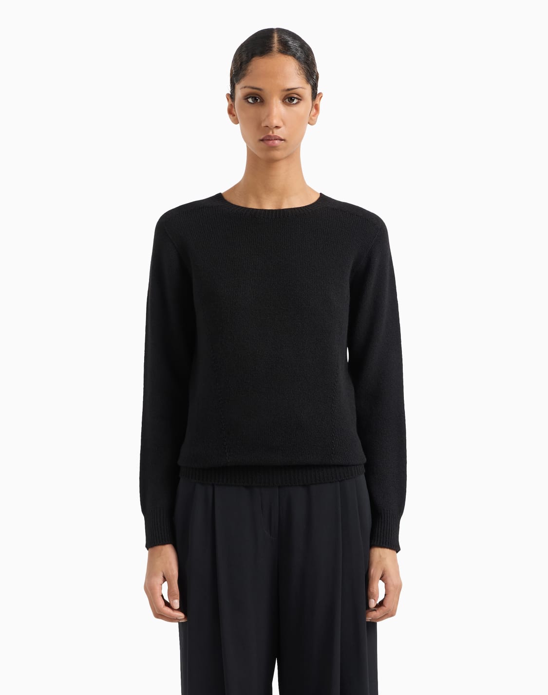 pure-cashmere-crew-neck-jumper-black--emporio-armani