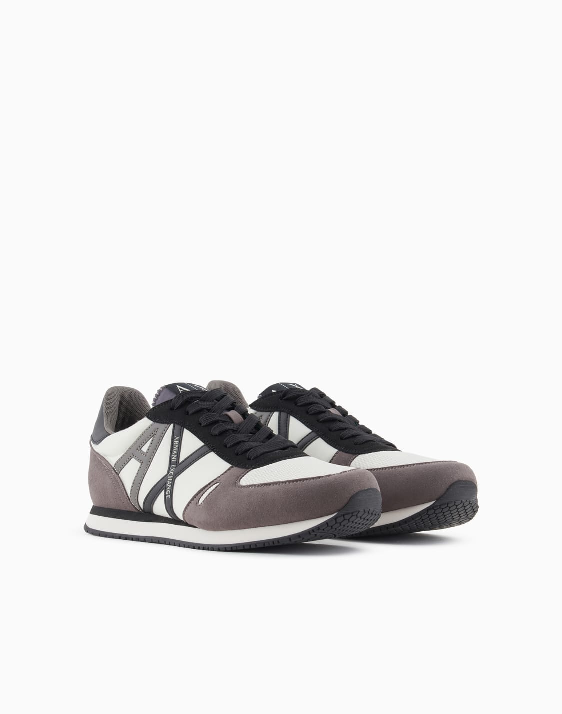 sneakers-in-eco-suede-mesh-and-nylon-grey--armani-exchange