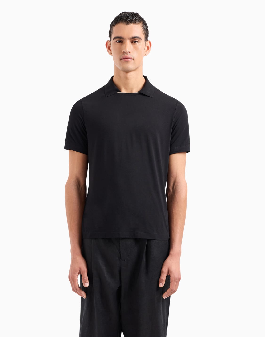 asv-short-sleeved-viscose-jersey-polo-shirt-black--giorgio-armani