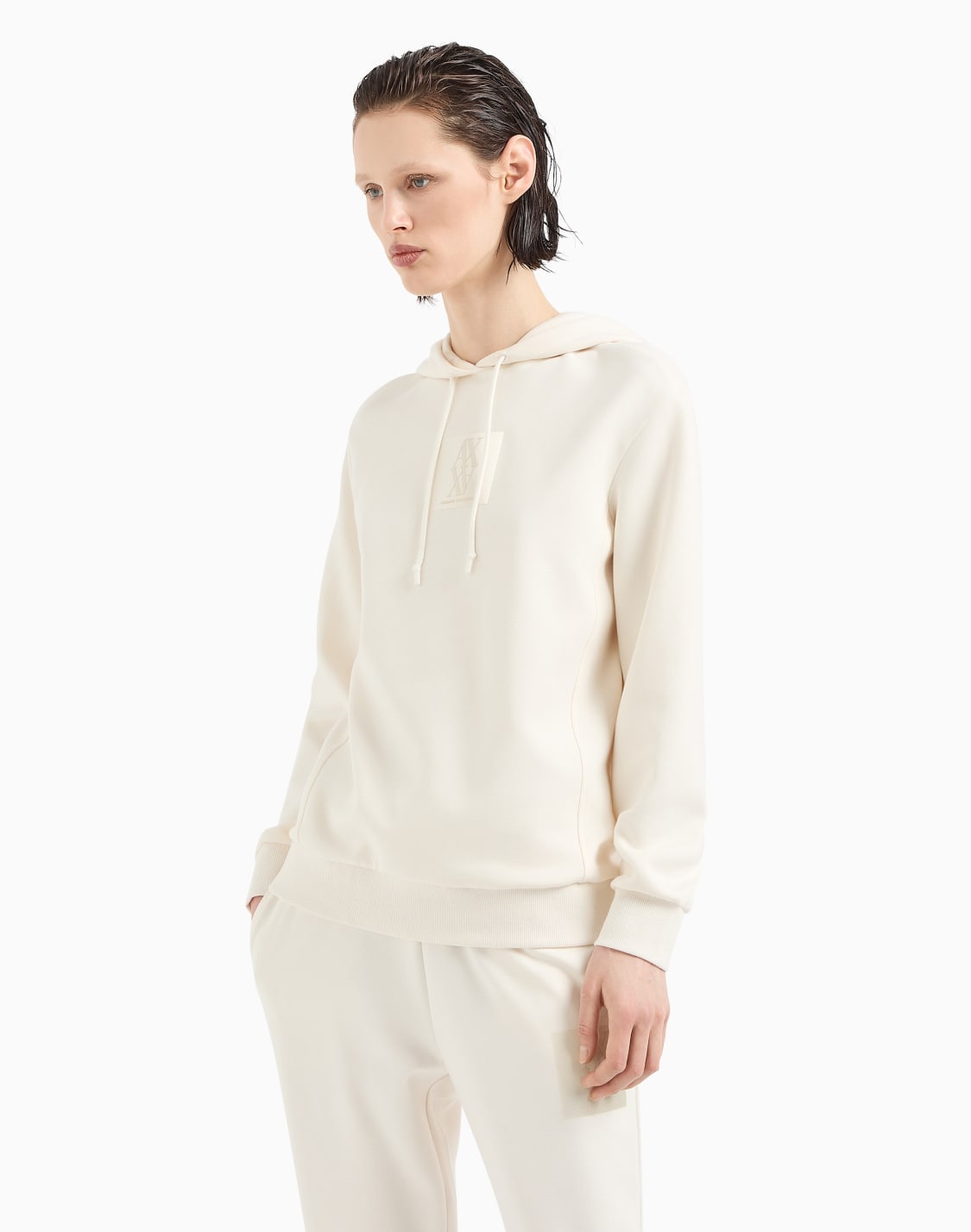 hoodie-with-tone-on-tone-monogram-patch-white--armani-exchange
