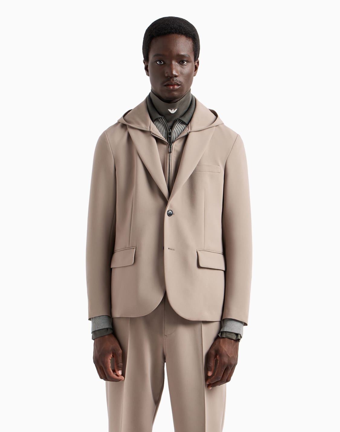 viscose-blend-blazer-with-detachable-inner-panel-and-hood-beige--emporio-armani