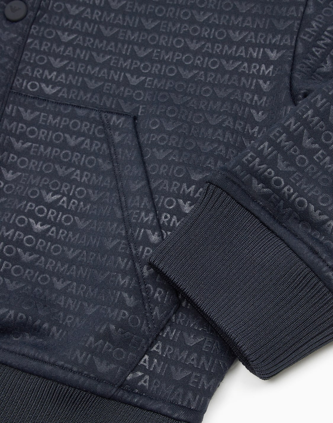 oversized-fit-hooded-sweatshirt-in-jersey-with-press-studs-and-all-over-logo-lettering-navy-blue--emporio-armani