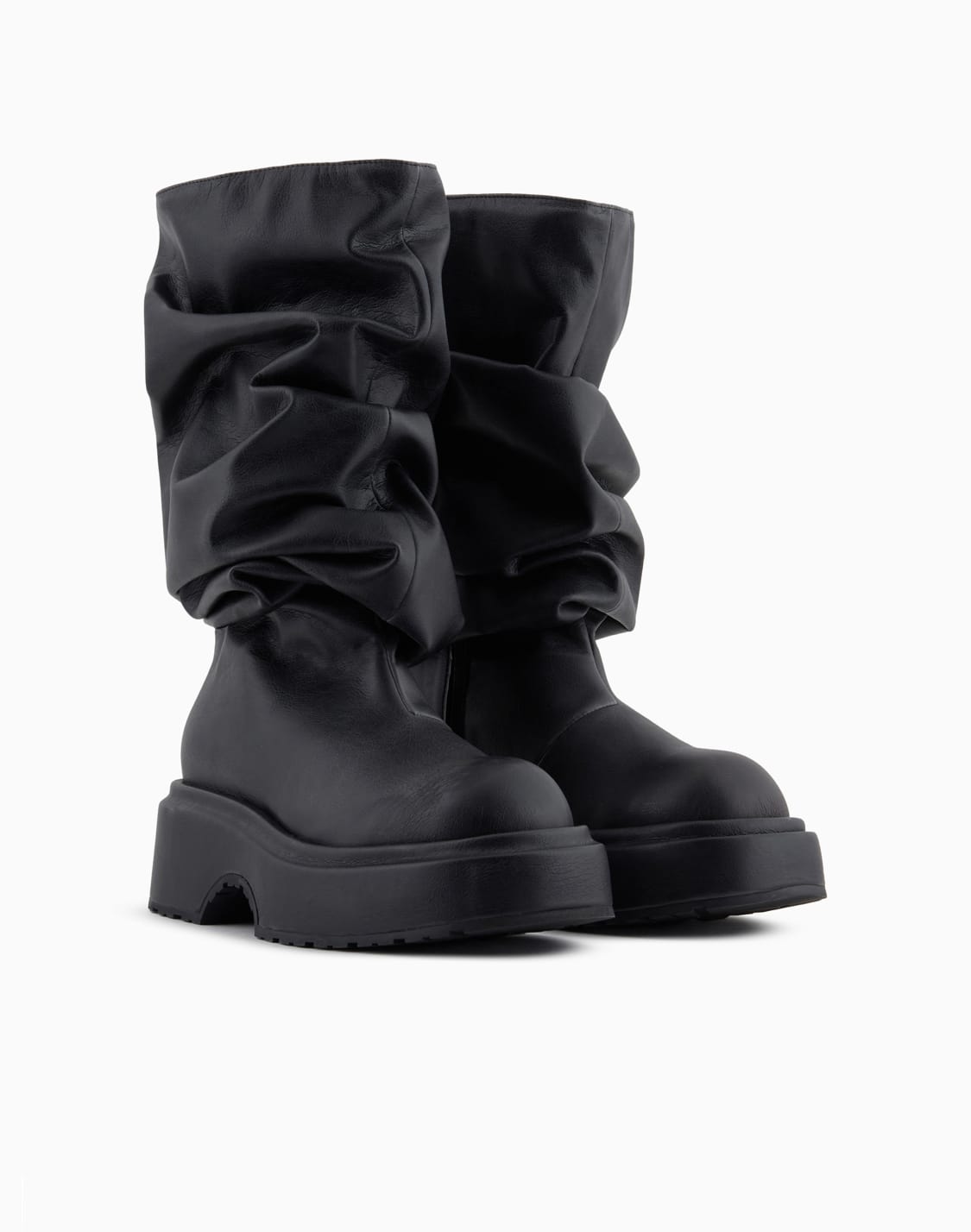 nappa-leather-look-chunky-boots-with-draping-black--emporio-armani