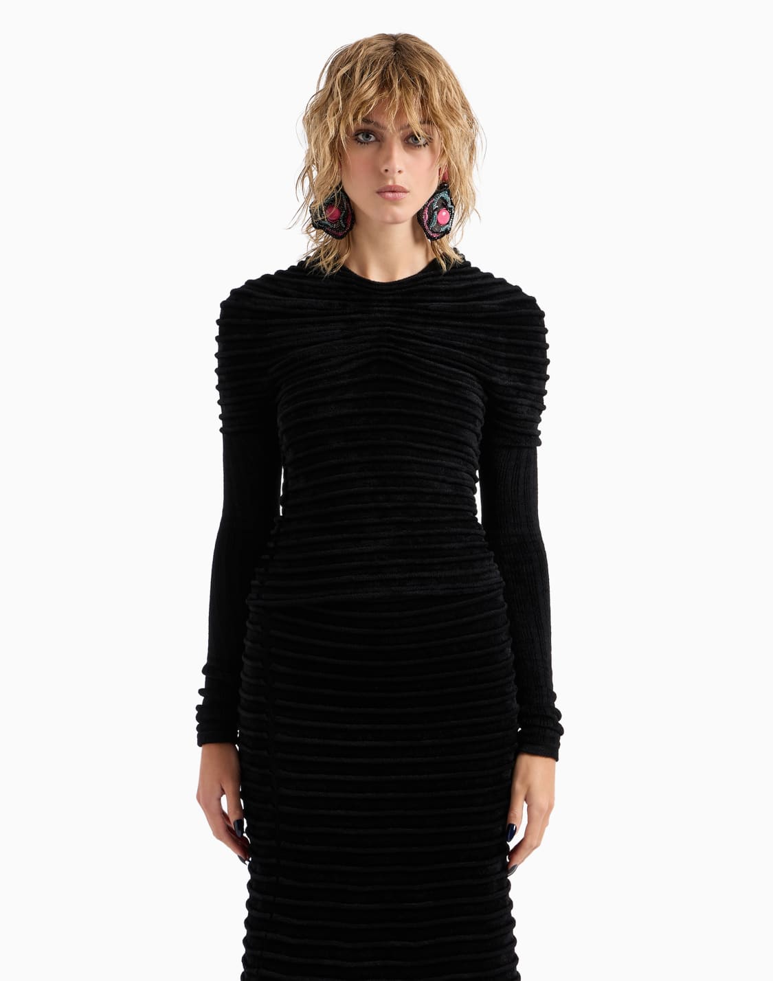 long-sleeved-chenille-jumper-black--giorgio-armani