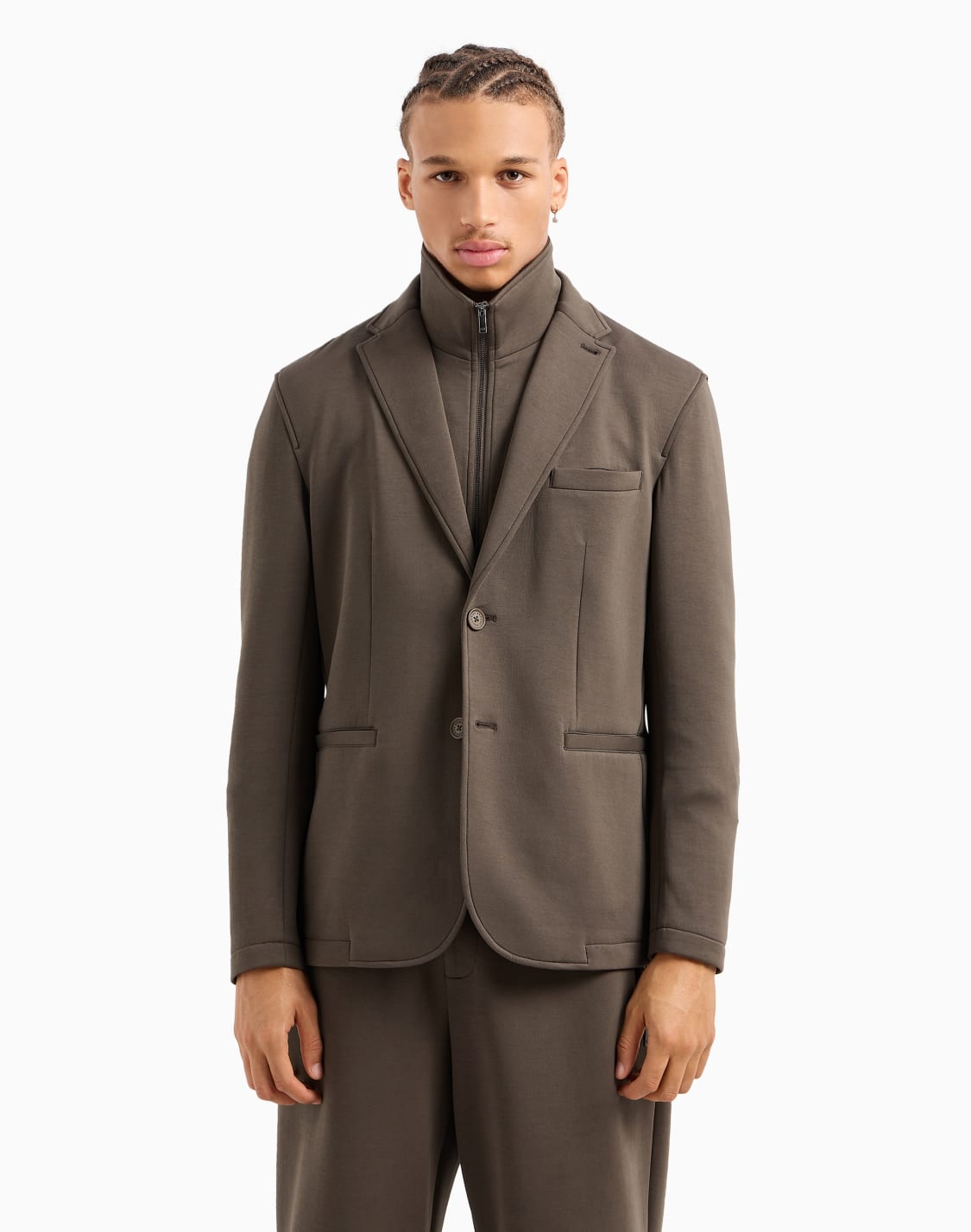 single-breasted-stretch-cotton-jacket-with-zip-up-bib-brown--armani-exchange