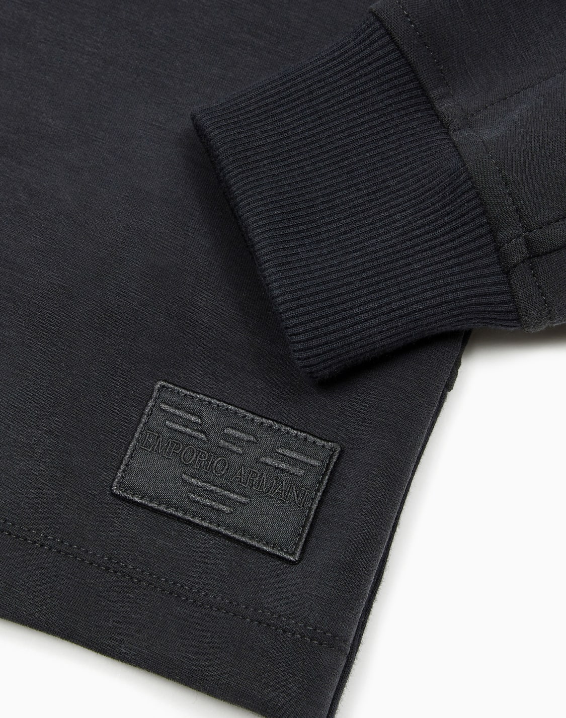 oversized-sweatshirt-in-modal-jersey-with-hood-and-zip-black--emporio-armani