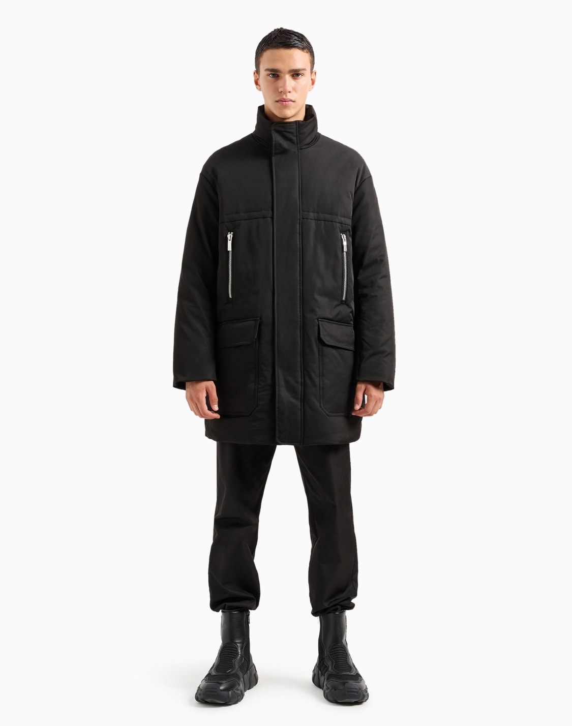 パファロングコト-ブラック--armani-exchange