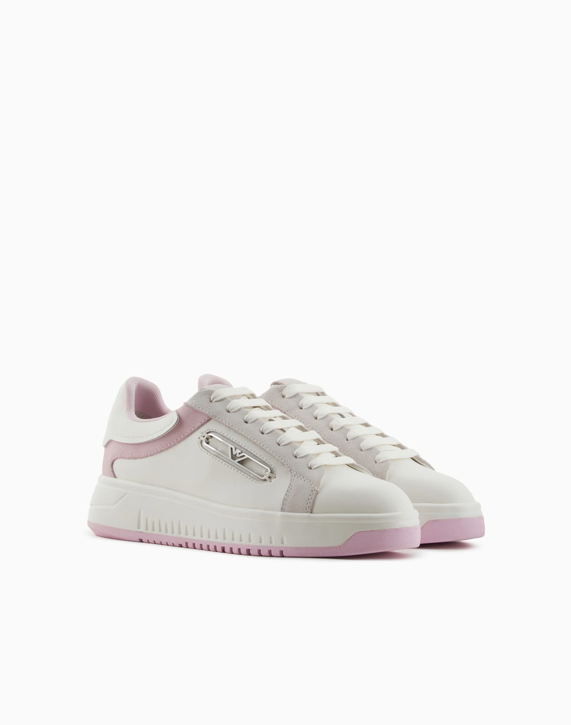 leather-sneakers-with-suede-details-and-eagle-plate-pink--emporio-armani